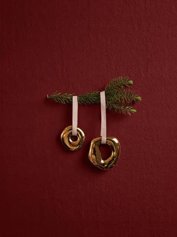 Orrith διακοσμητικό κρεμαστό 2 τεμάχια - Mässingfinish - Ferm Living