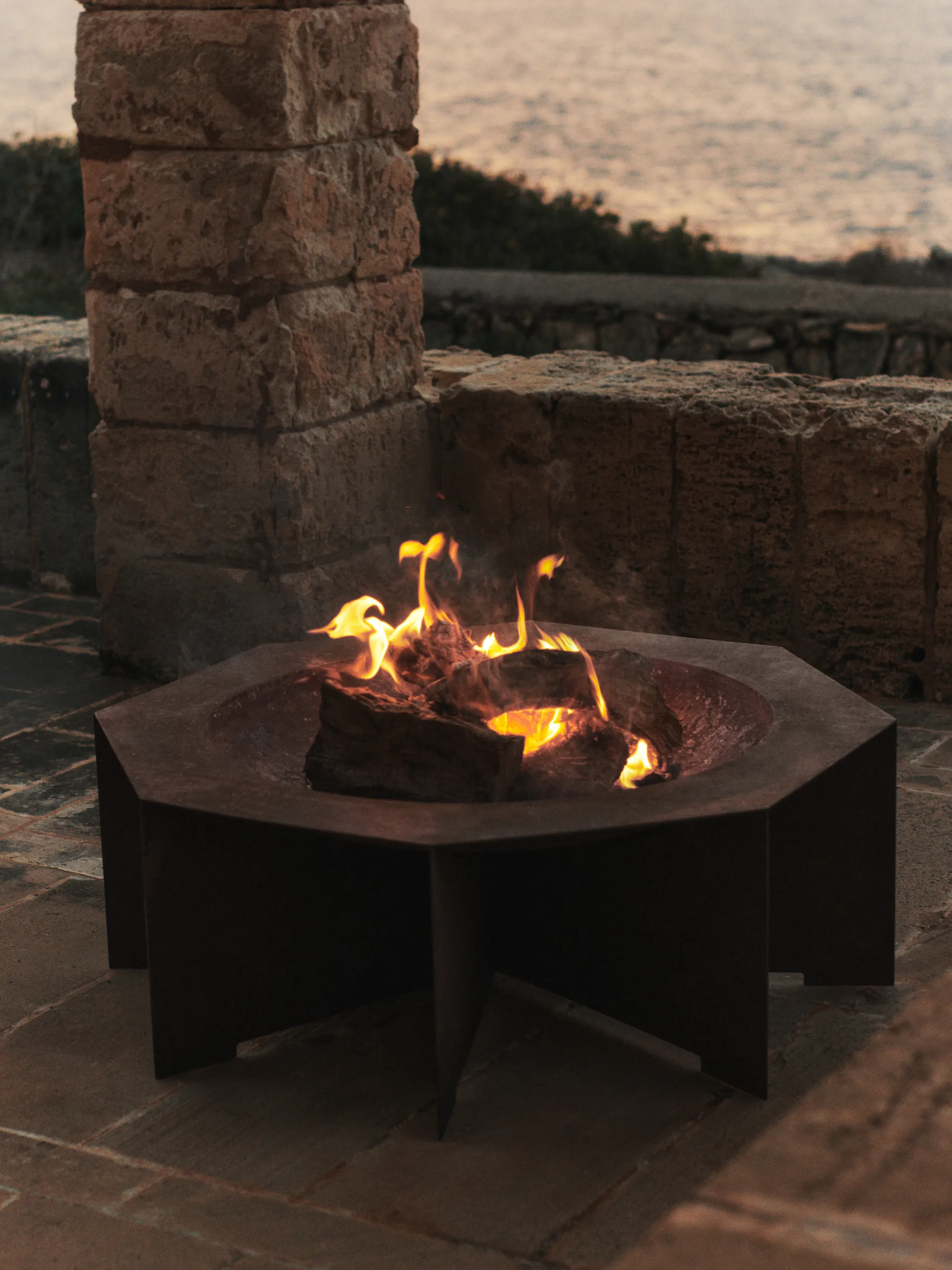 Otto fire pit εστία, Rust, Ø85,5x29 cm Ferm Living