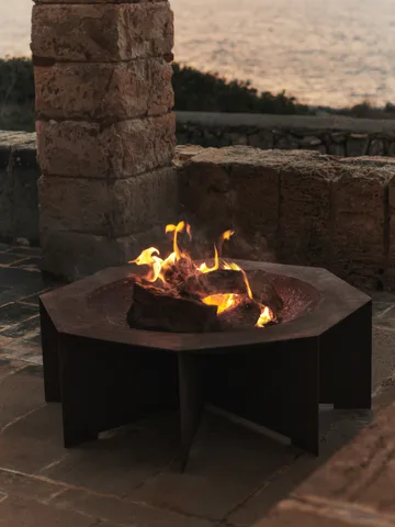 Otto fire pit εστία - Rust, Ø85,5x29 cm - Ferm Living