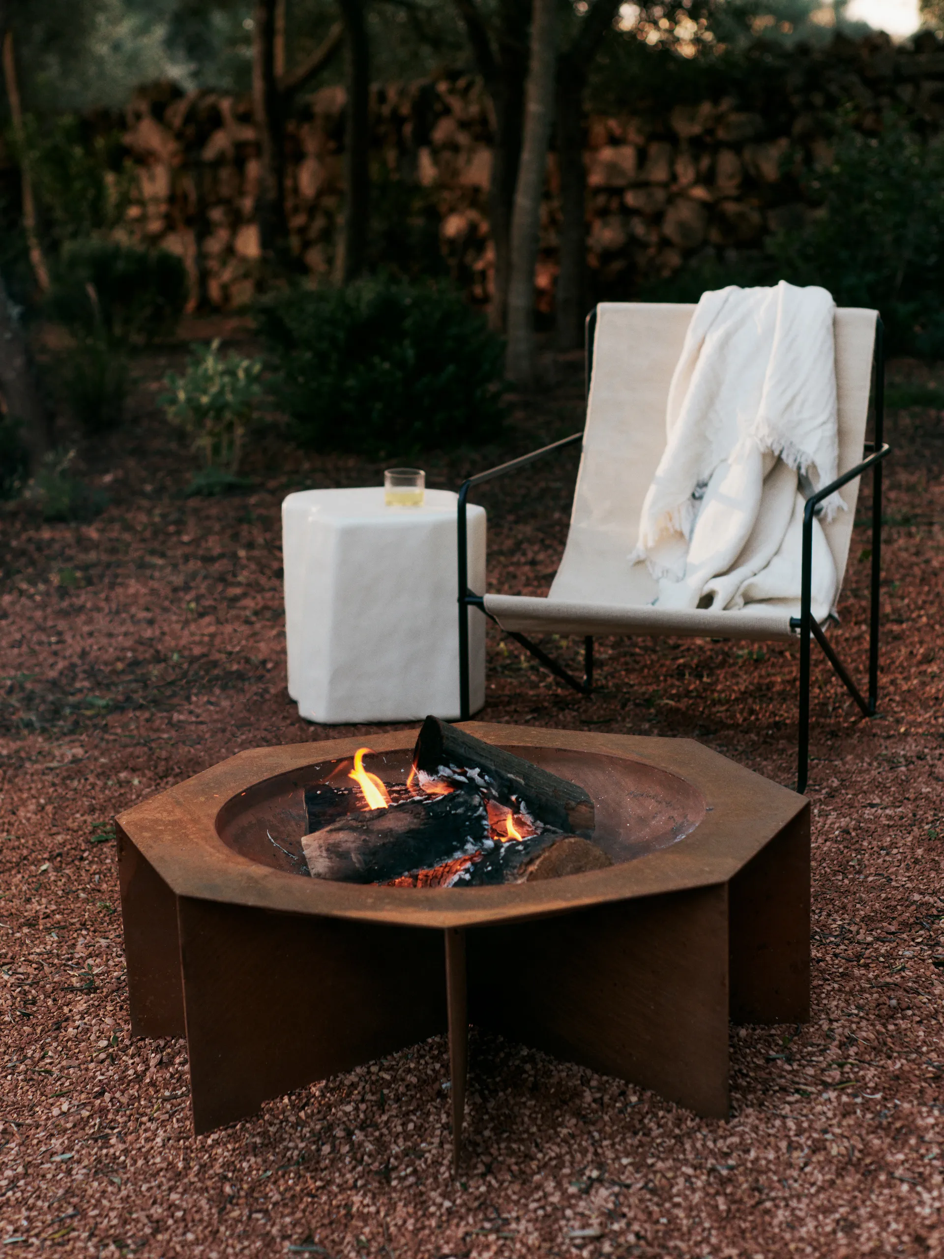 Otto fire pit εστία, Rust, Ø85,5x29 cm Ferm Living
