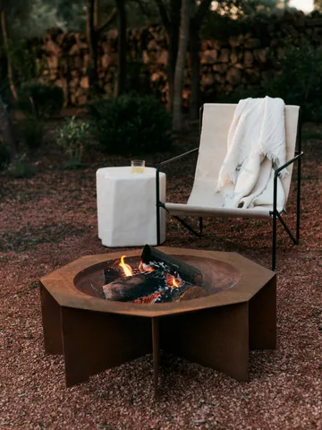 Otto fire pit εστία - Rust, Ø85,5x29 cm - Ferm Living