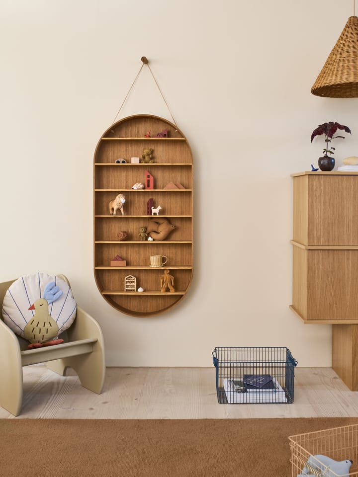 Oval Dorm ράφι, Oiled oak Ferm Living