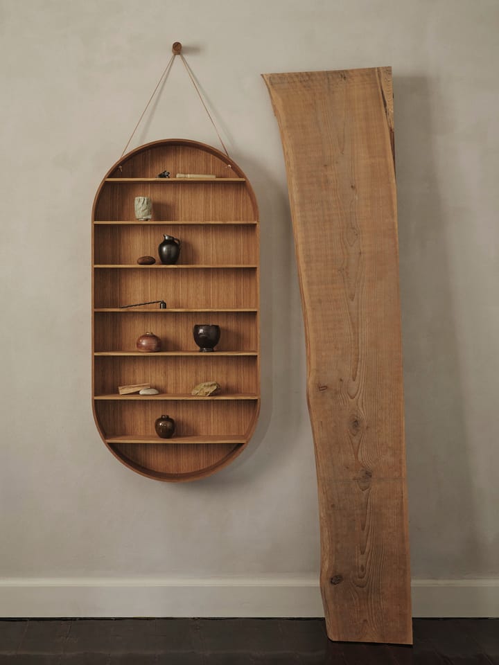 Oval Dorm ράφι, Oiled oak Ferm Living