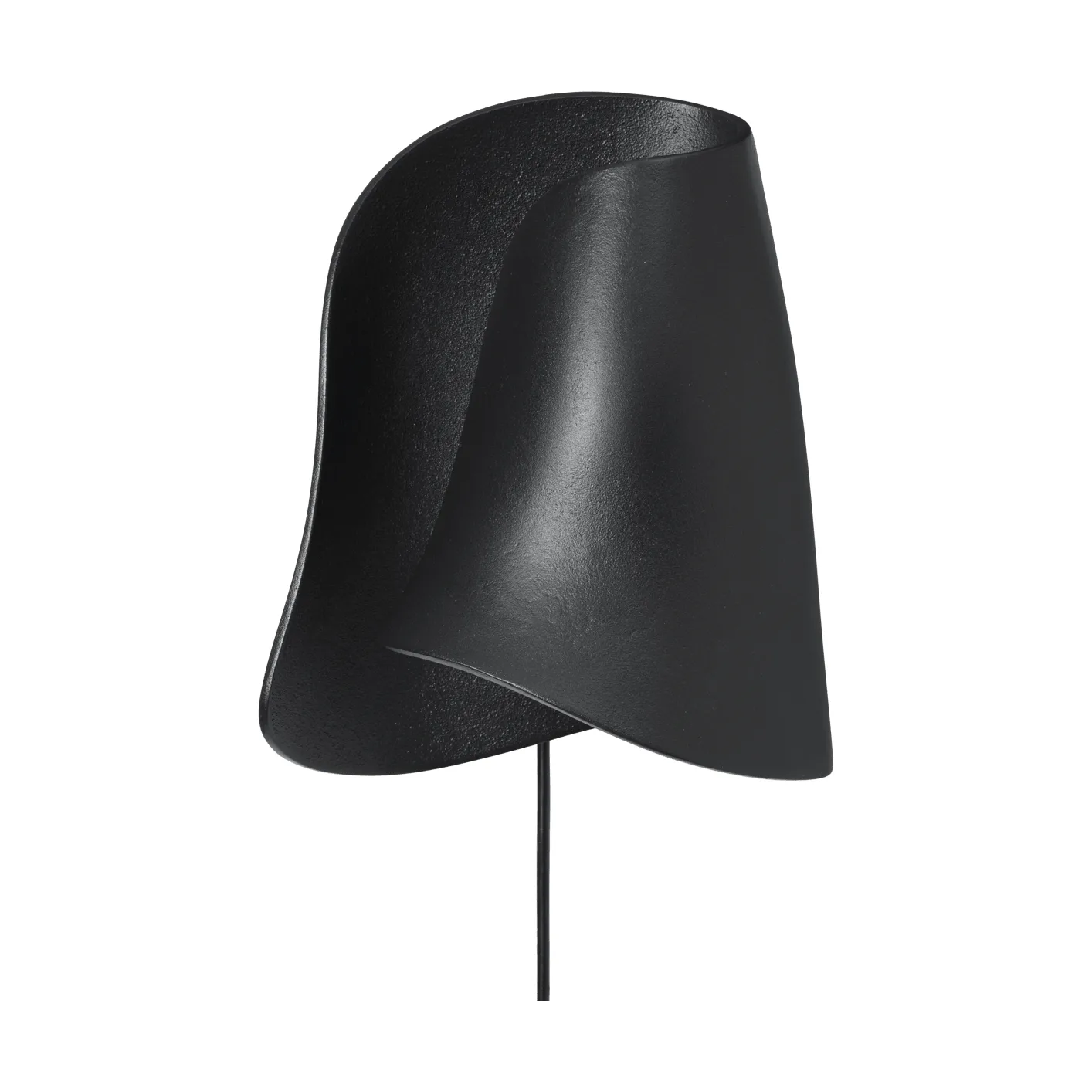 Oyster wall sconce επιτοίχιο φωτιστικό, Μαύρο Ferm Living