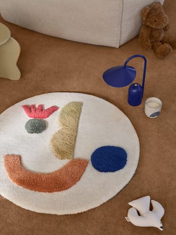 Θυσανωτό χαλί Panto - Off white, Ø70 cm - Ferm Living