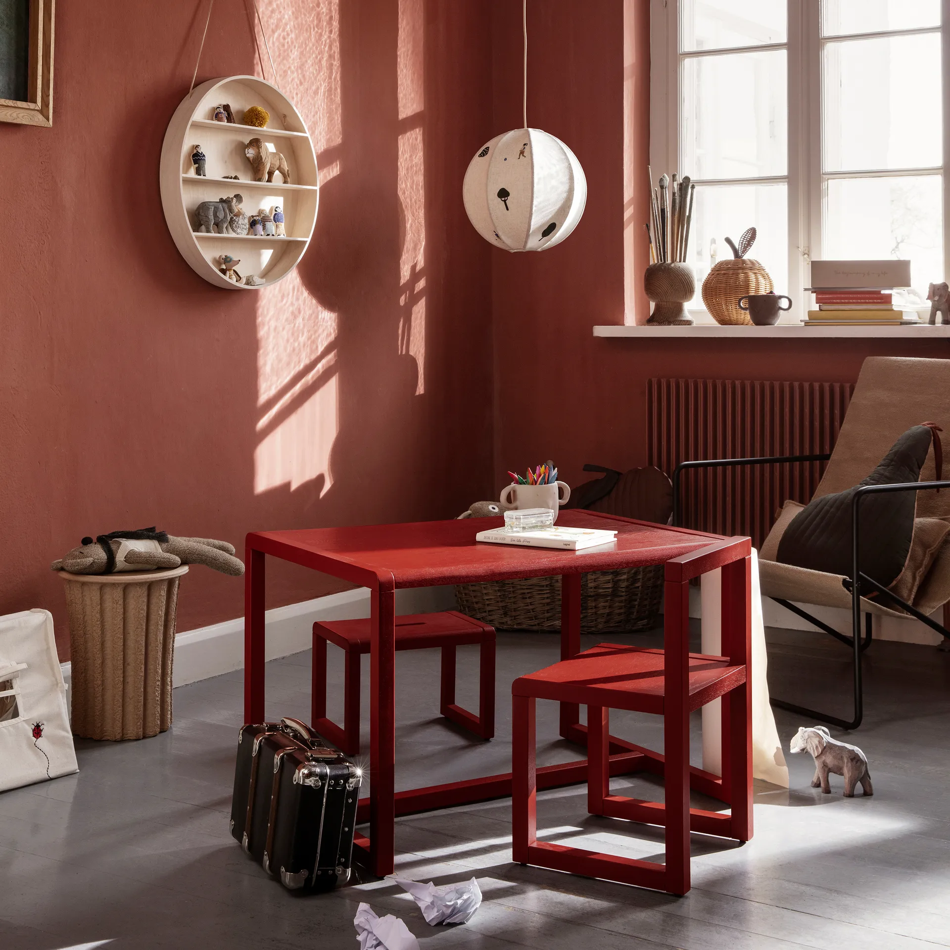 Paper Pulp καλάθι απορριμμάτων, Καφέ Ferm Living