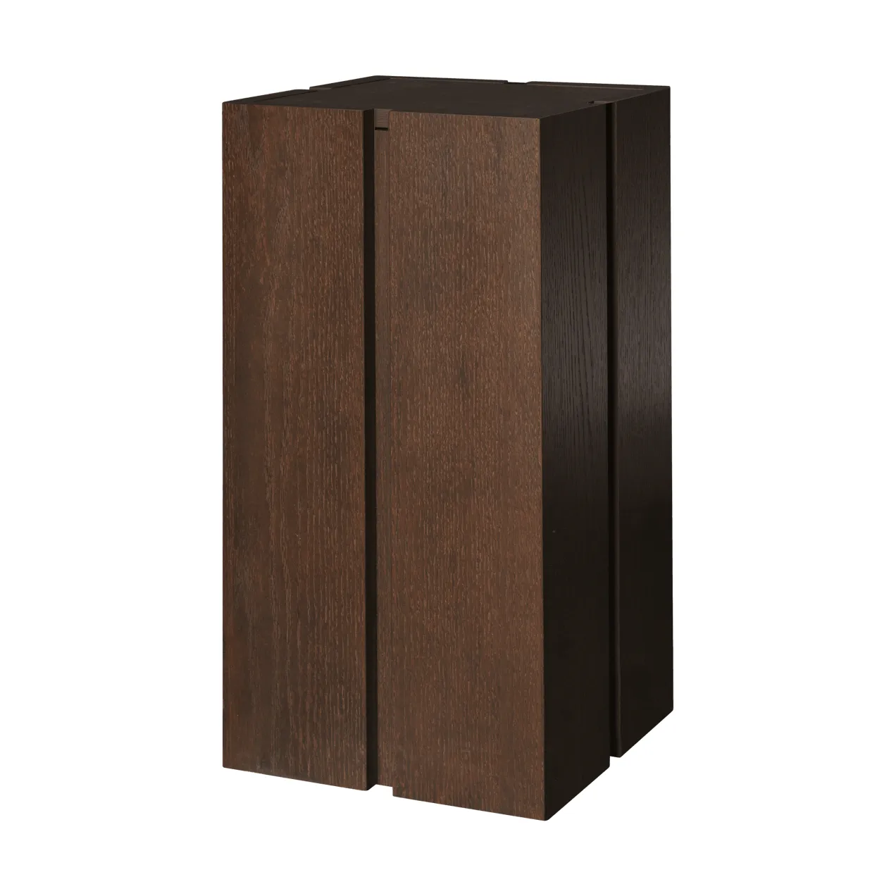 Parcel βάθρο, Dark stained, 30x30x60 εκ. Ferm Living
