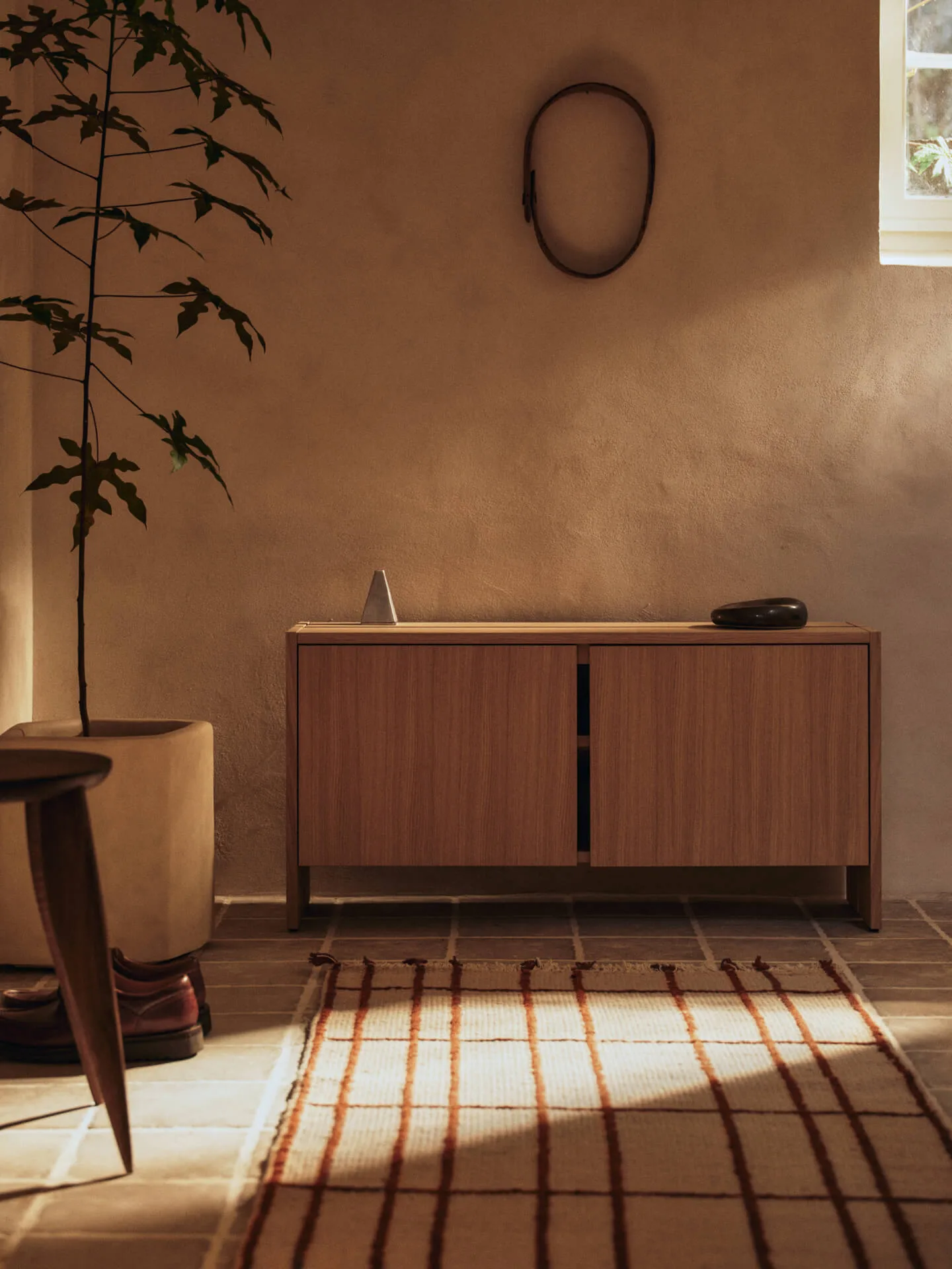 Parcel μπουφές, Natural oak, 100x30x50 εκ. Ferm Living