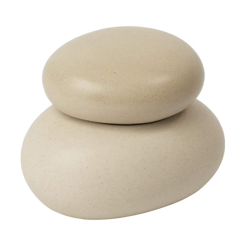 Pebble κούτι small, Sand/Cream Ferm Living