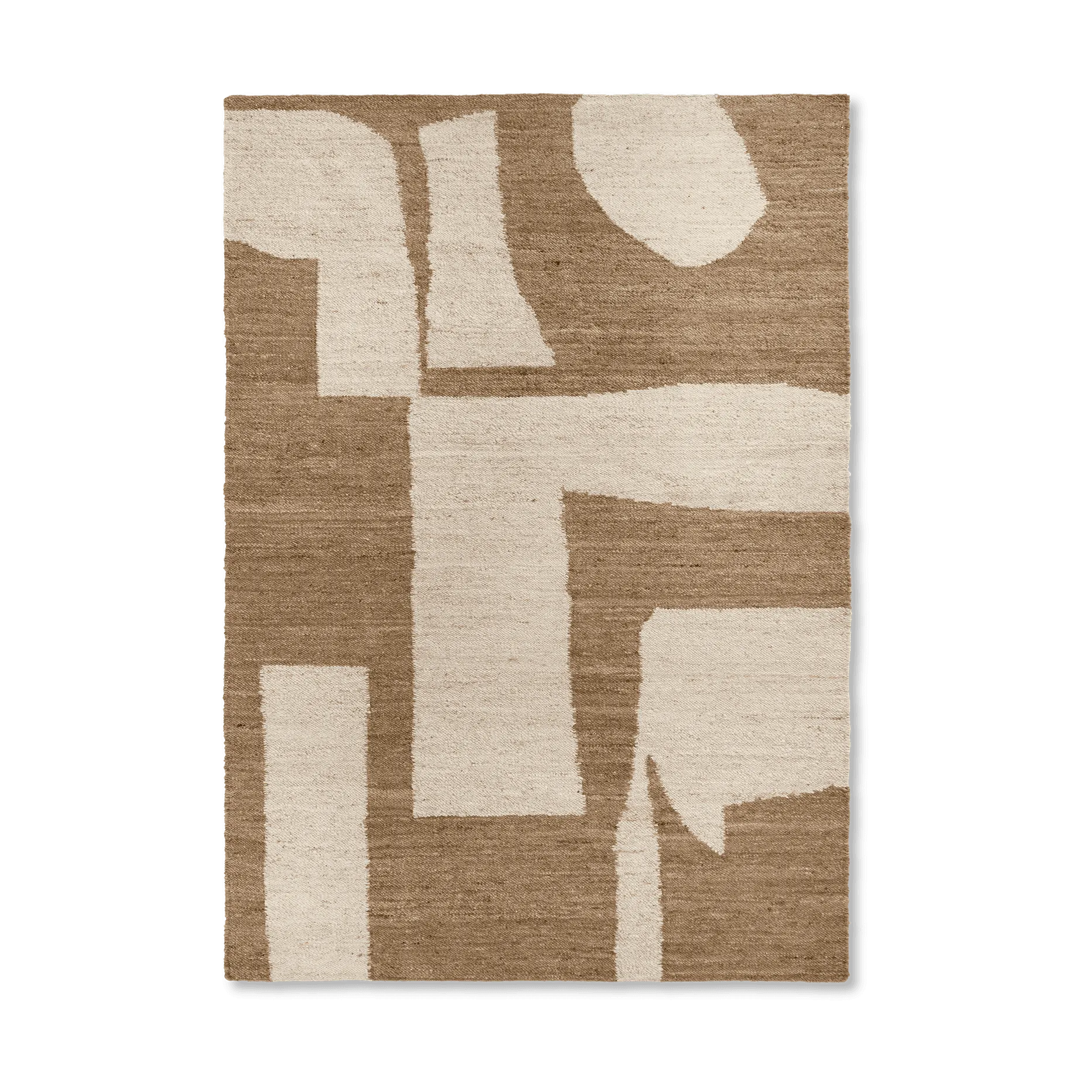 Piece μάλλινο χαλί, Εκρού-Τόφι, 200x300 εκατοστά Ferm Living