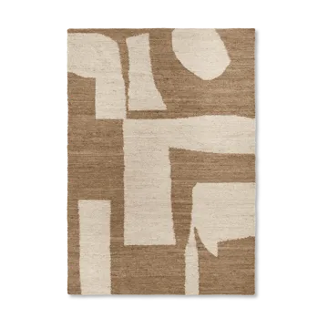 Piece μάλλινο χαλί - Εκρού-Τόφι, 200x300 εκατοστά - Ferm Living