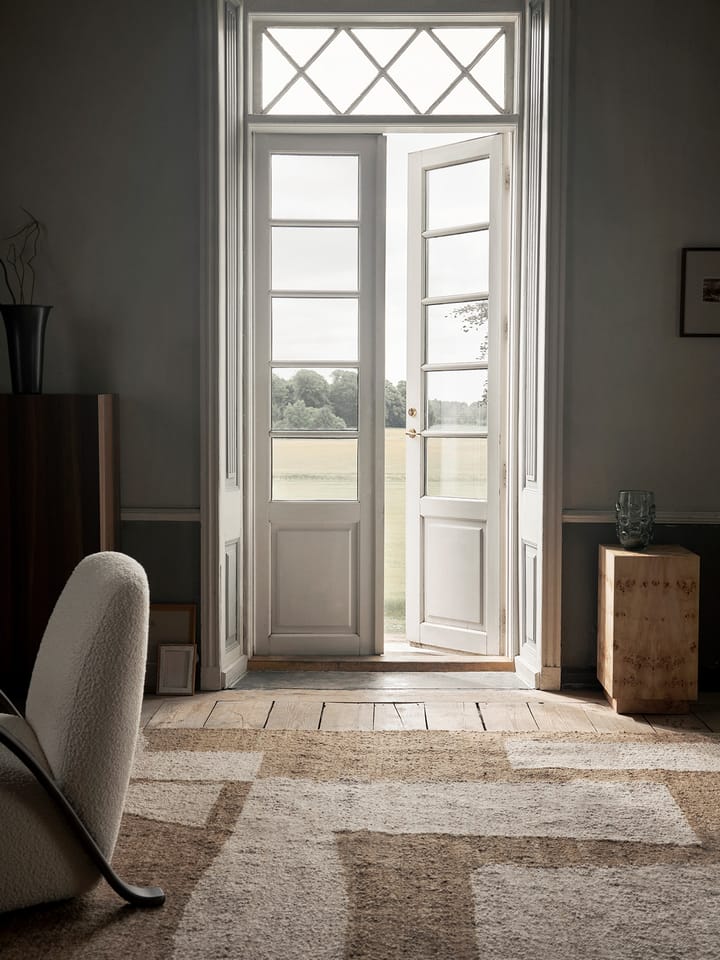 Piece μάλλινο χαλί, Εκρού-Τόφι, 200x300 εκατοστά Ferm Living