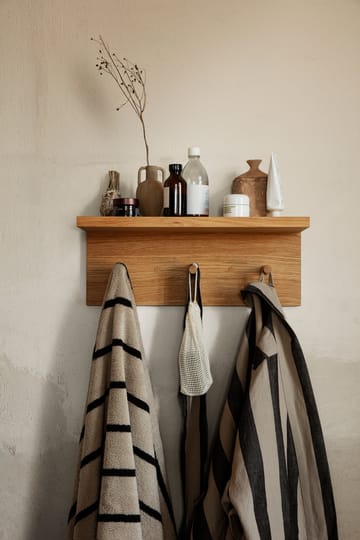 Place Rack άγκιστρα και ράφι δρυς - Μικρό - Ferm Living