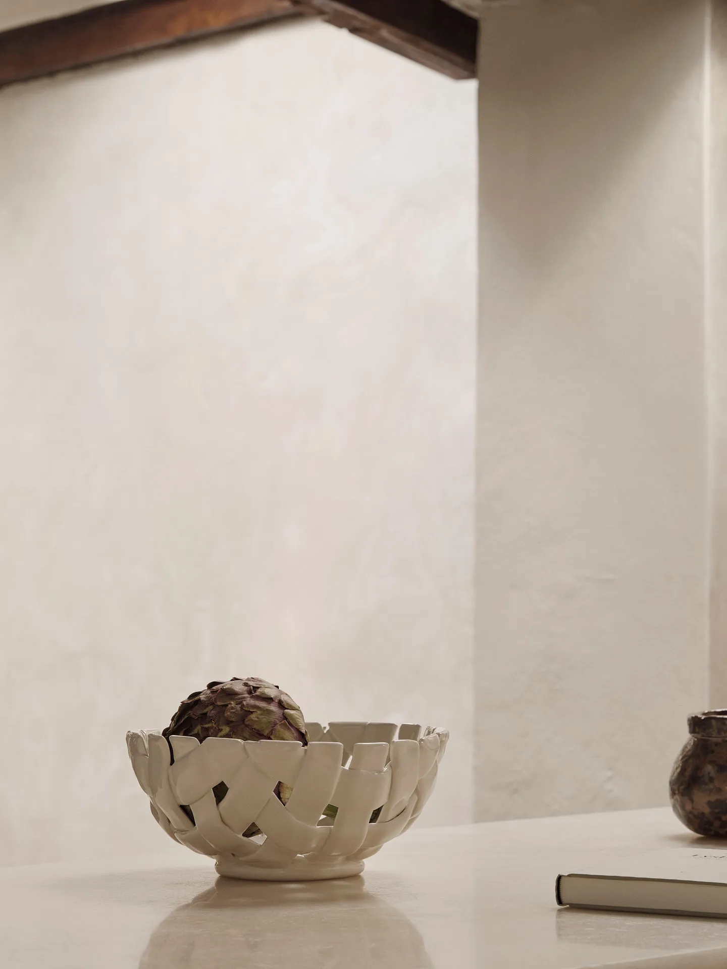 Plait μπολ Ø24 cm, Off white Ferm Living