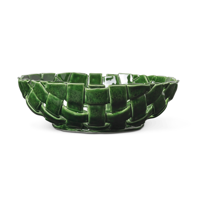 Plait μπολ Ø30 cm - Emerald green - Ferm Living