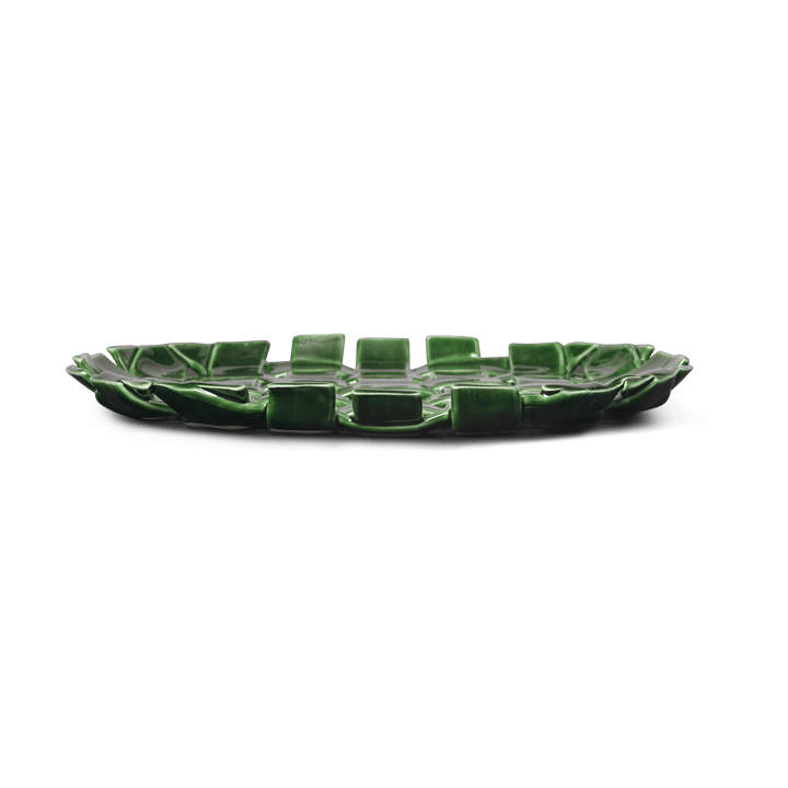 Plait μεγάλος δίσκος Ø30 cm - Emerald green - Ferm Living