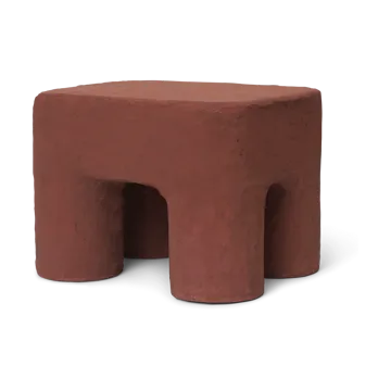 Podo σκαμπό - Red Brown - Ferm Living