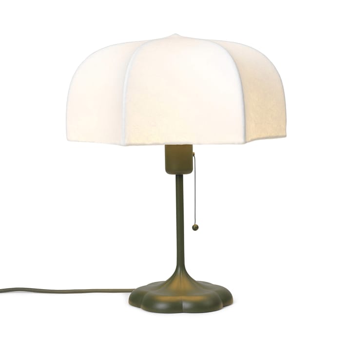Poem επιτραπέζιο φωτιστικό Ø30x42 εκ, White-grass green Ferm Living
