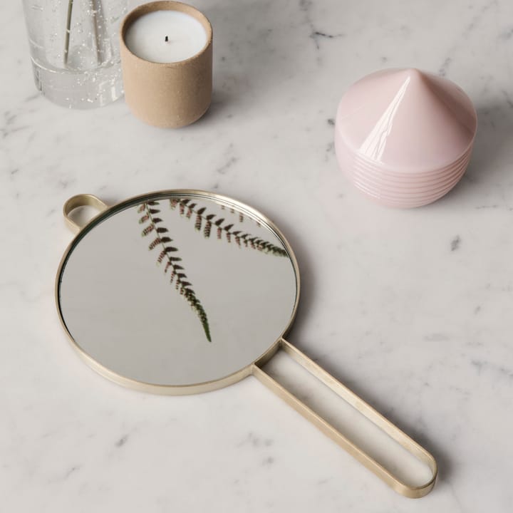 Poise καθρέφτης χειρός, ορείχαλκος Ferm Living