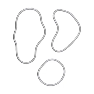 Pond βάση 3 τεμάχια - Aluminium - Ferm Living