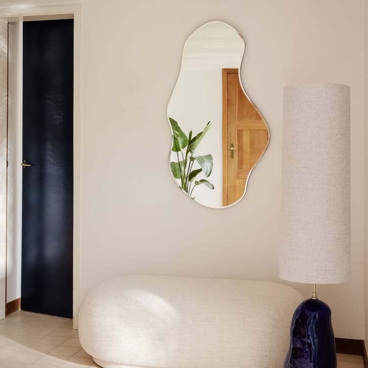 Καθρέφτης Pond, Dark chrome, xl Ferm Living