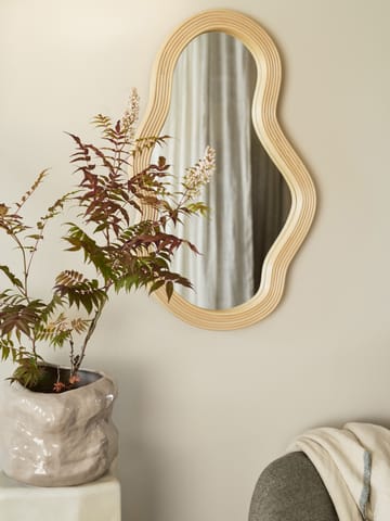 Pond καθρέφτης medium - Rattan - Ferm Living