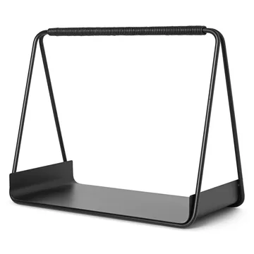 Καλάθι Port για τα ξυλά του Τζακιού - Μαύρο - Ferm Living