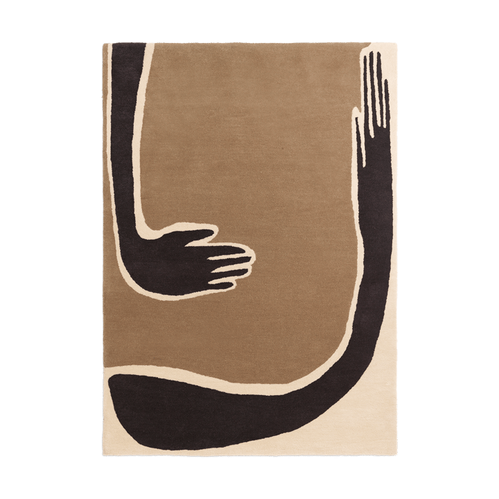 Pose χαλί, Coffee-off white, 140x200 cm Ferm Living