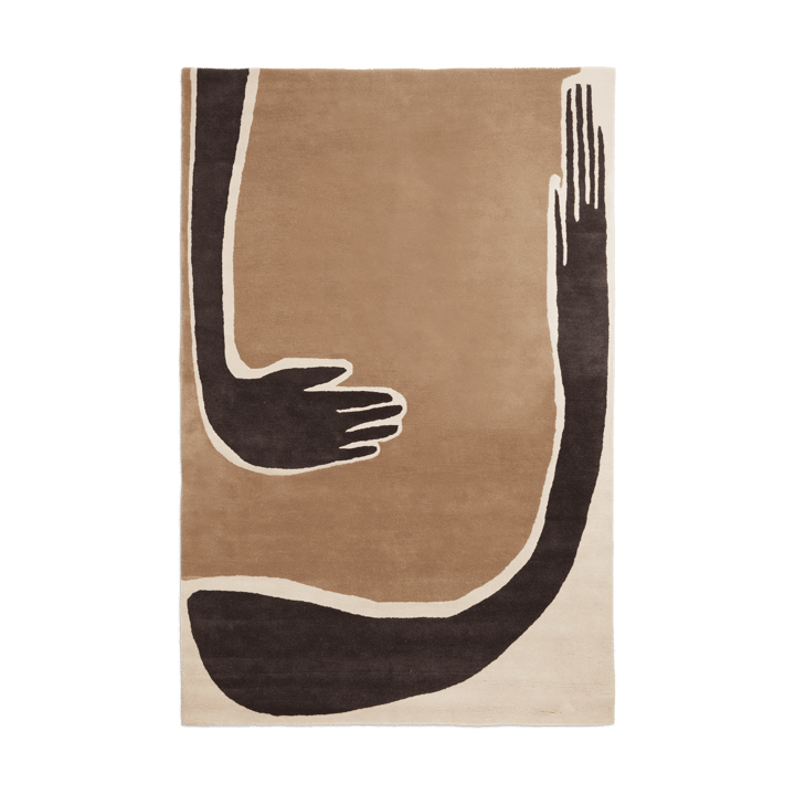 Pose χαλί - Coffee-off white, 200x300 cm - Ferm Living