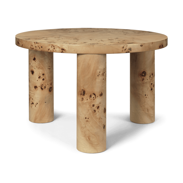 Post τραπεζάκι σαλονιού μικρό 65 cm - Burl veneer - Ferm Living