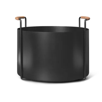 Post τραπεζάκι σαλονιού small Ø65 εκ. - Black - Ferm Living