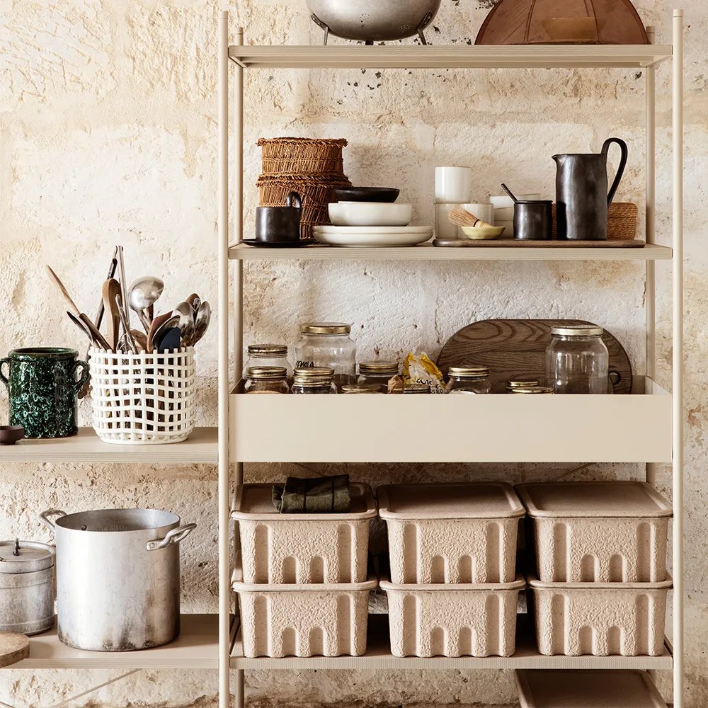 Punctual αποθηκευτικό κουτί, Cashmere Ferm Living