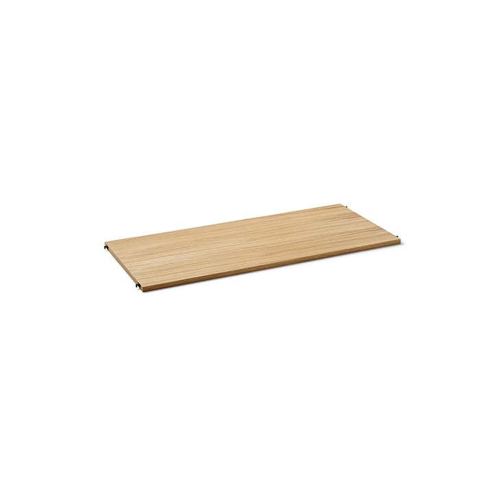 Punctual Perforated ράφι 90 εκατοστά - oak oiled, anthracite - Ferm Living