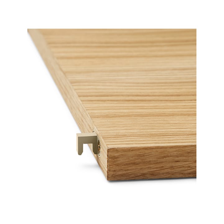 Punctual Perforated ράφι 90 εκατοστά, oak oiled, cashmere Ferm Living