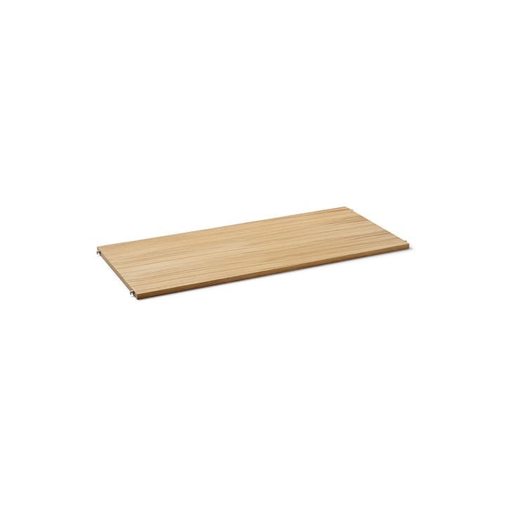 Punctual Perforated ράφι 90 εκατοστά - oak oiled, light grey - Ferm Living