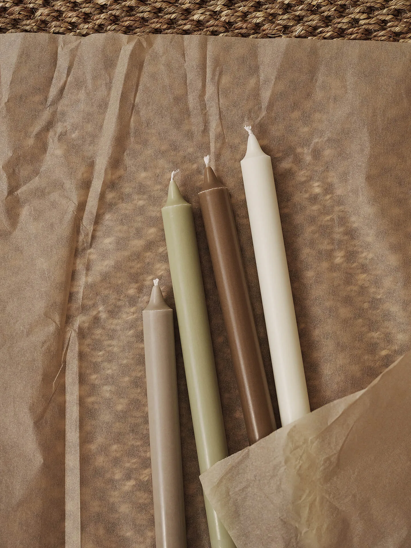 Pure Κεριά , συσκευασία 4 τεμαχίων, Botanic blend Ferm Living