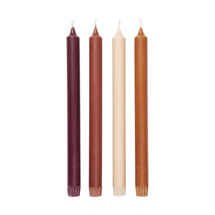 Pure Κεριά , συσκευασία 4 τεμαχίων - Roseate Blend - Ferm Living