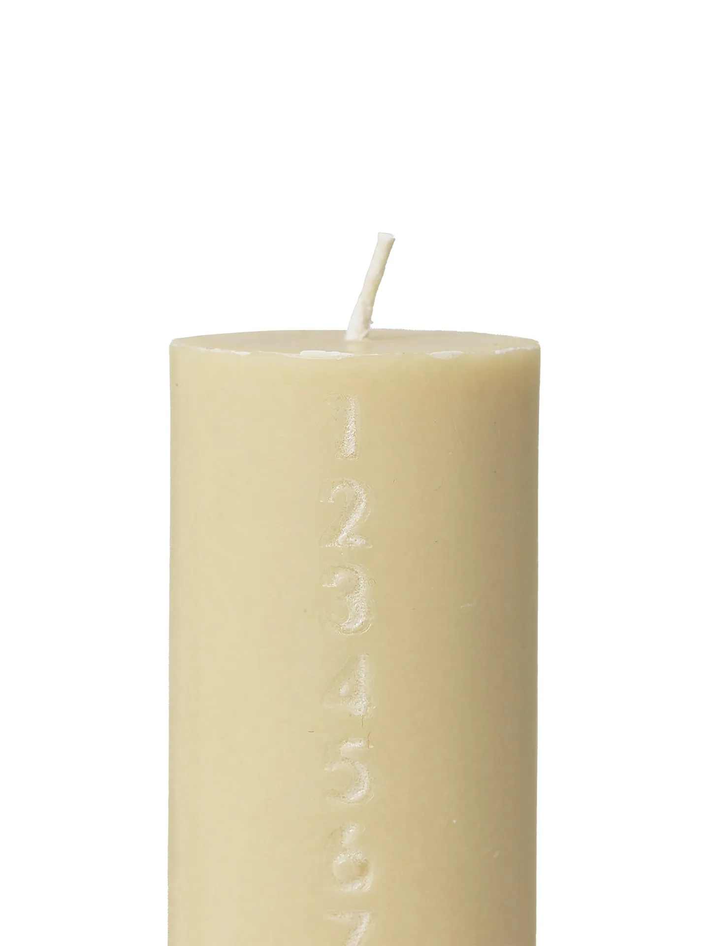 Pure advent κερί, pale yellow Ferm Living