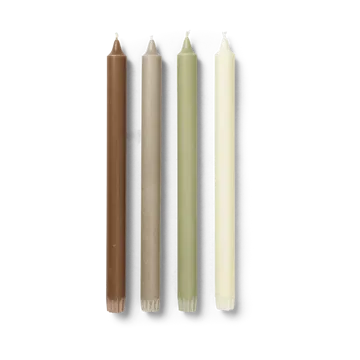 Pure candles κεριά 4 τεμάχια - Botanic blend - Ferm Living