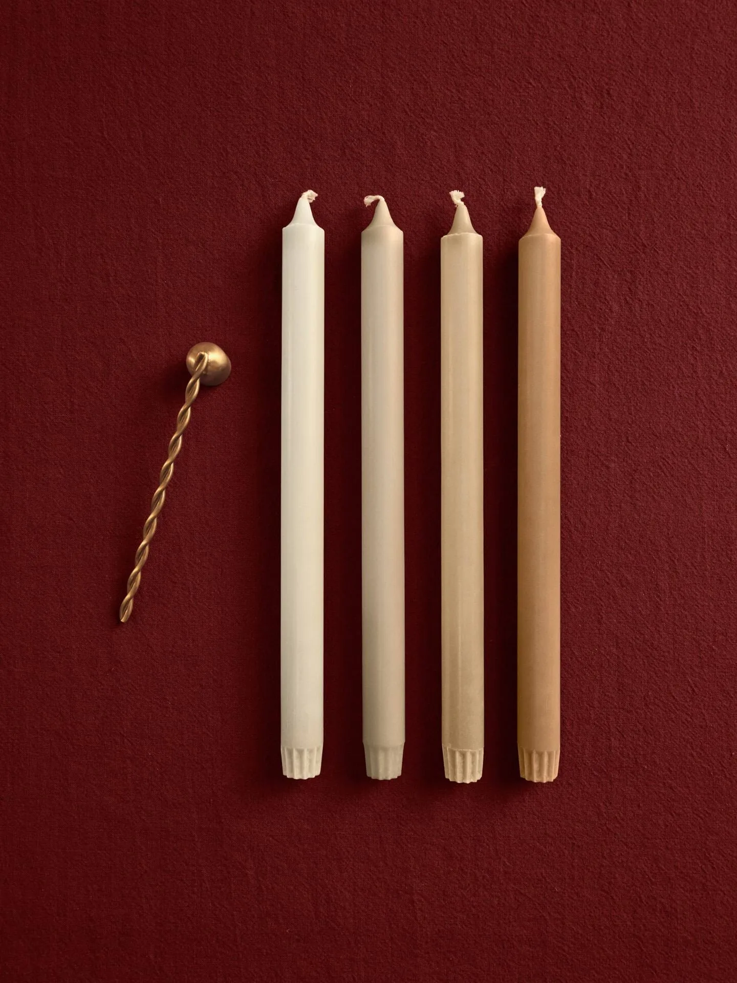 Pure candles κεριά 4 τεμάχια, Faded Ferm Living