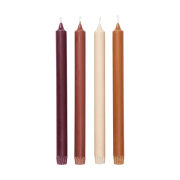 Pure candles κεριά 4 τεμάχια - Roseate Blend - Ferm Living