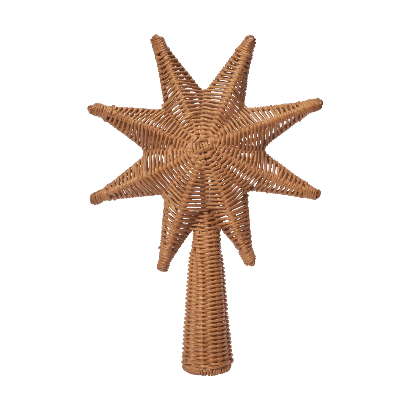 Rattan christmas tree top star αστέρι χριστουγεννιάτικου δέντρου, Natural, 29,5 cm Ferm Living