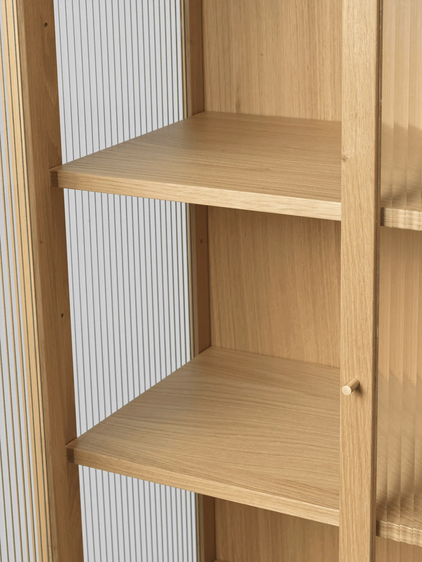 Reed βιτρίνα 70x155 cm, Natural oak Ferm Living