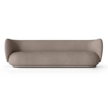Rico καναπές 4-θέσιος - Brushed warm grey - Ferm Living