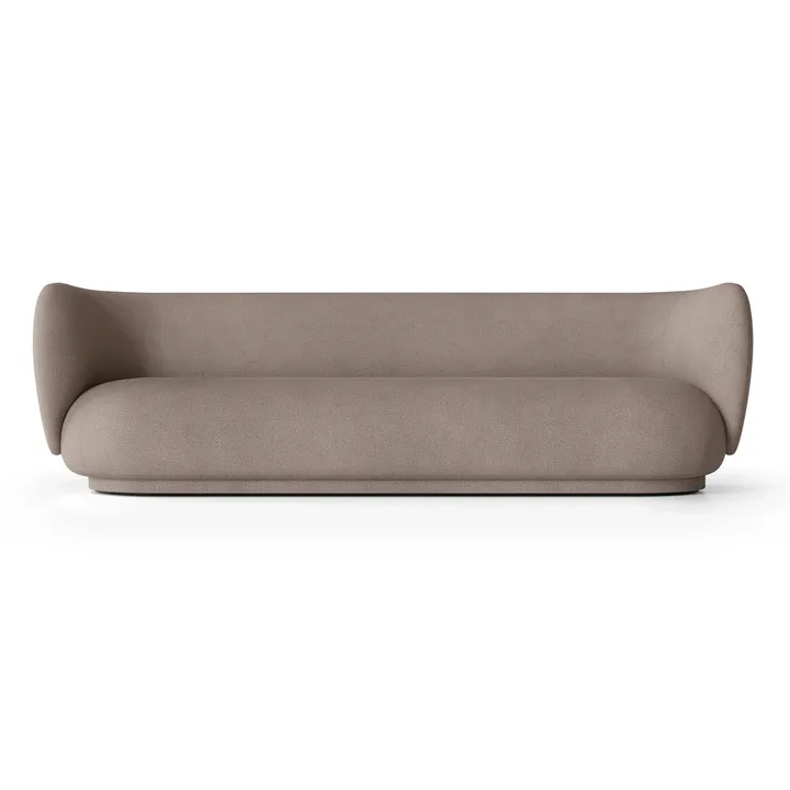 Rico καναπές 4-θέσιος - Brushed warm grey - Ferm Living