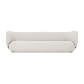 Rico καναπές bouclé 4-θέσιος - Bouclé offwhite - Ferm Living