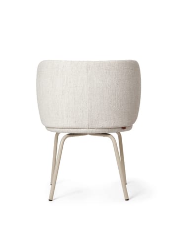 Καρέκλα τραπεζαρίας Rico - bouclé - Off-white-cashmere - Ferm Living