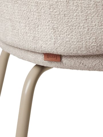 Καρέκλα τραπεζαρίας Rico - bouclé - Off-white-cashmere - Ferm Living