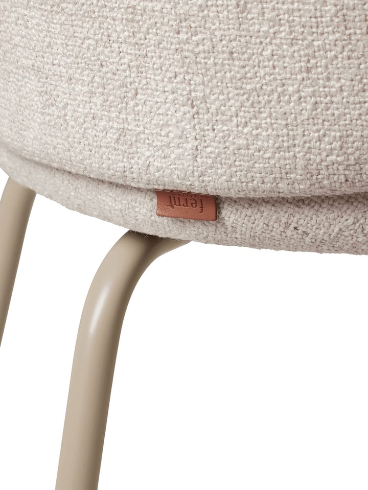 Καρέκλα τραπεζαρίας Rico - bouclé, Off-white-cashmere Ferm Living