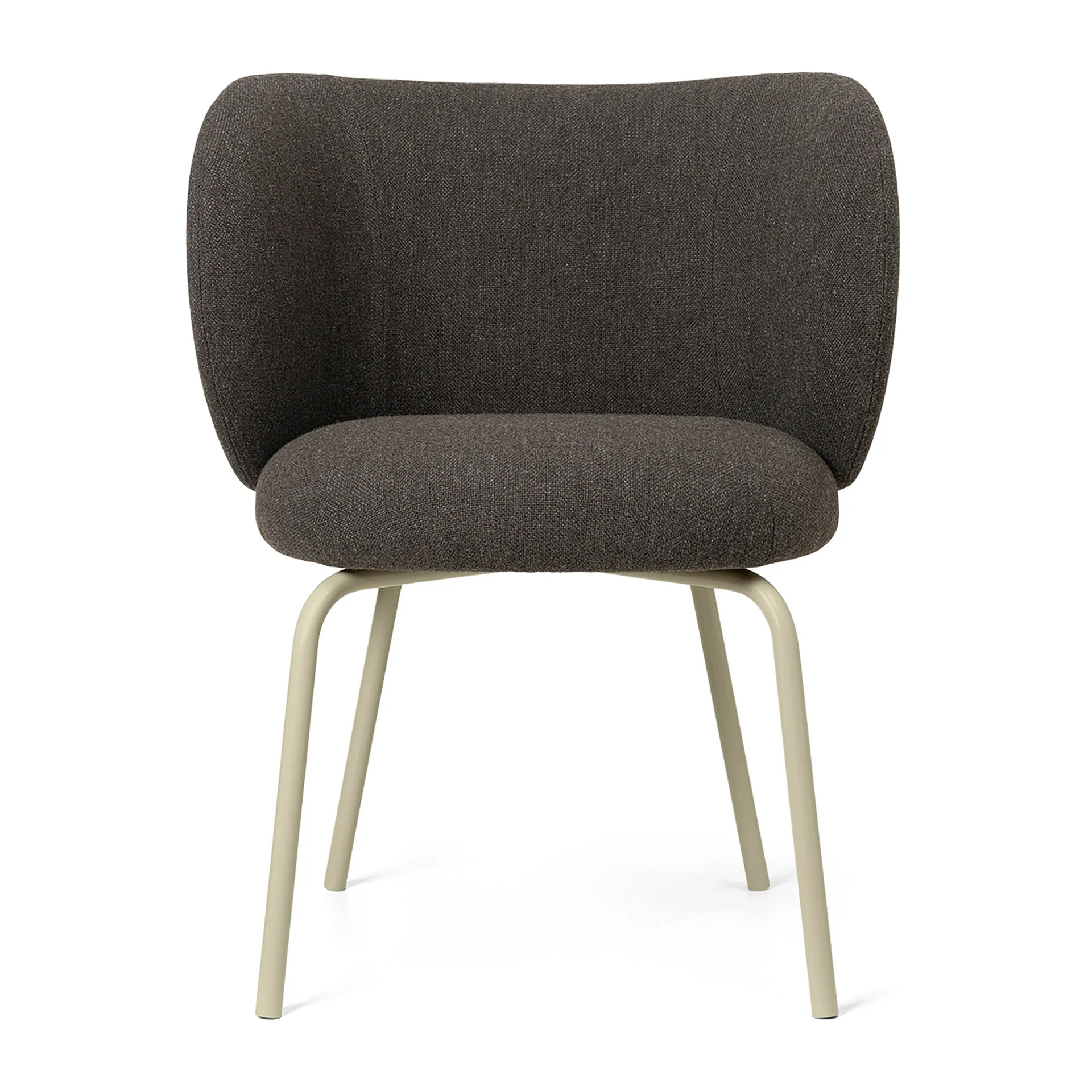 Rico hallingdal καρέκλα τραπεζαρίας, Dark grey brown-cashmere Ferm Living